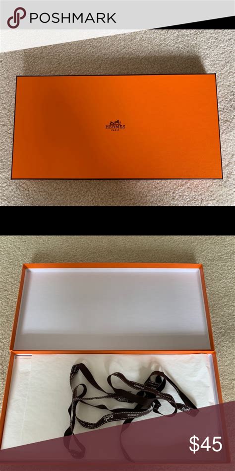 fake hermes scarf box